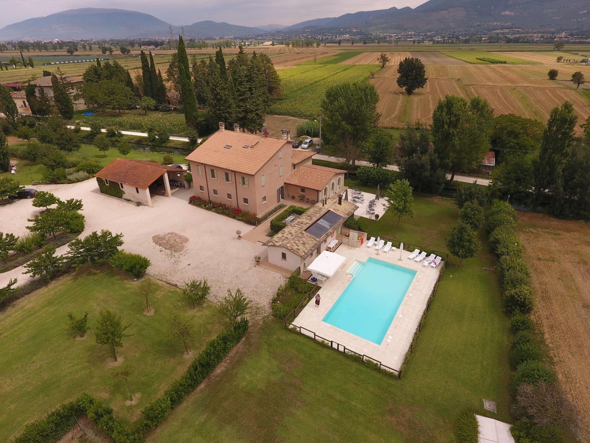Country House Casco Dell'Acqua Trevi Buitenkant foto